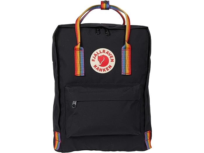 (取寄) フェールラーベン レインボー Fjllrven Fjallraven Kanken Rainbow Black/Rainbow Pattern