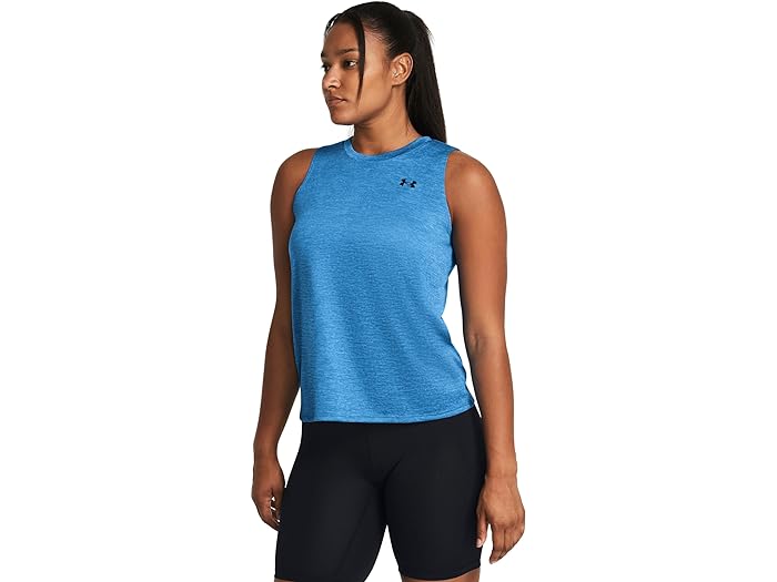 () A_[A[}[ fB[X ebN ^N cCXg Under Armour women Under Armour Tech Tank Twist Viral Blue/Brilliant Blue/Black