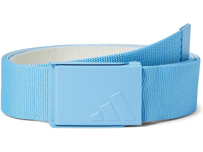 () AfB_X St Y St o[Vu EGu xg adidas Golf men adidas Golf Golf Reversible Web Belt Semi Blast Blue/Ivory