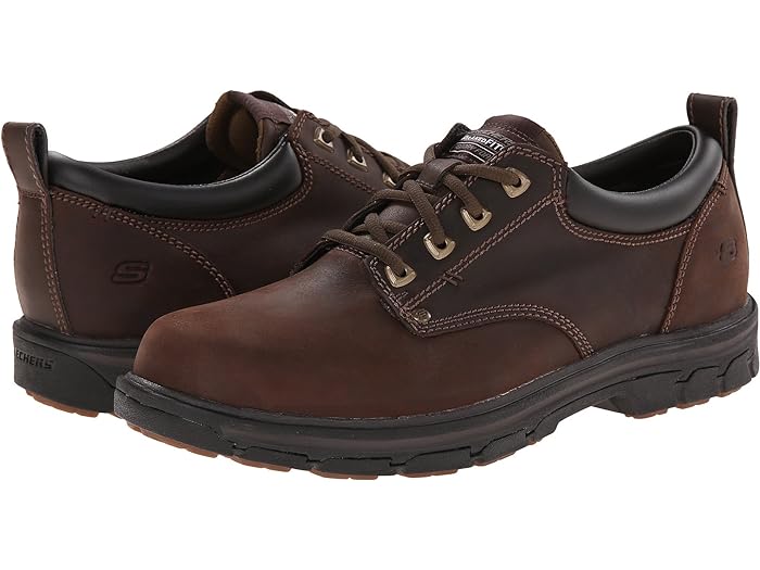 (取寄) スケッチャーズ メンズ セグメント リラックスド-フィット フィット オックスフォード SKECHERS men SKECHERS Segment Relaxed Fit Oxford Brown