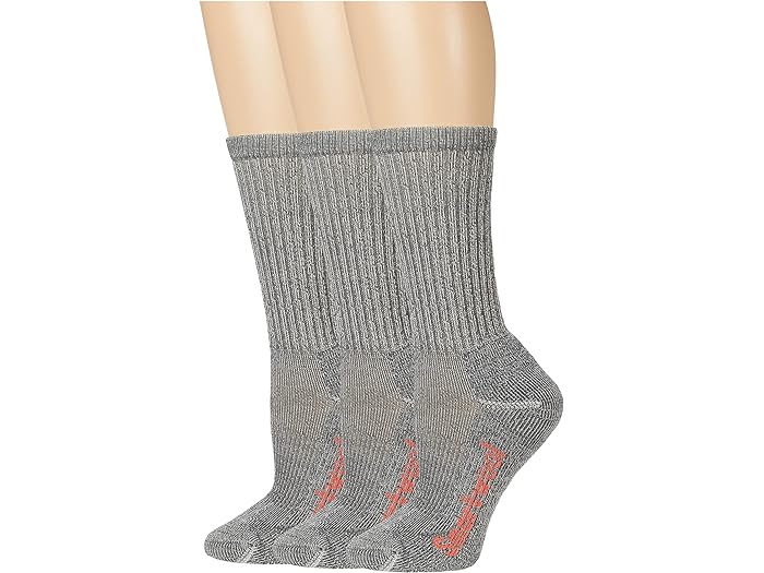 () X}[gE[ fB[X NVbN nCN Cg NbV N[ 3-pbN Smartwool women Smartwool Classic Hike Light Cushion Crew 3-Pack Medium Gray