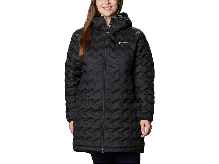 (取寄) コロンビア レディース プラス サイズ デルタ リッジ ロング ダウン ジャケット Columbia women Columbia Plus Size Delta Ridge Long Down Jacket Black