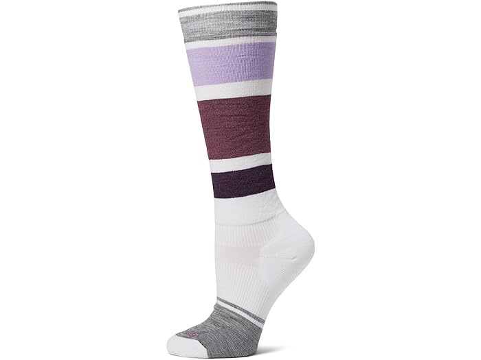 () X}[gE[ fB[X Xm[{[h ^[QbeBh NbV I[o[UJ[t \bNX Smartwool women Smartwool Snowboard Targeted Cushion Over-the-Calf Socks White