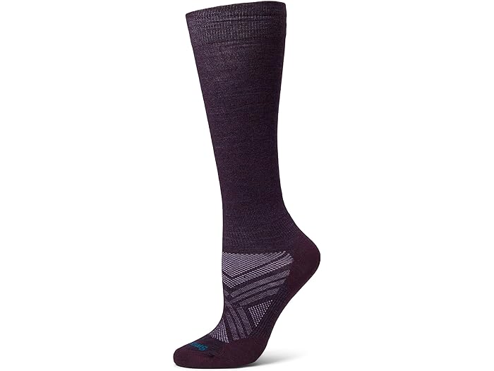 () X}[gE[ fB[X XL[ [ NbV GNXg Xgb` I[o[ U J[t Smartwool women Smartwool Ski Zero Cushion Extra Stretch Over the Calf Purple Iris