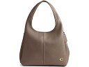 () R[` fB[X |bV yu U[ i V_[ obO COACH women COACH Polished Pebble Leather Lana Shoulder Bag Dark Stone