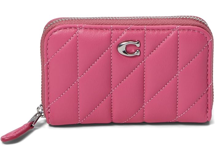 楽天ジェットラグ楽天市場店（取寄） コーチ レディース スモール ジップ アラウンド カード ケース COACH women COACH Small Zip Around Card Case Petunia