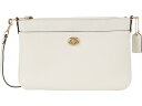 (取寄) コーチ レディース ポリッシュ ペブル ポーリー クロスボディ COACH women COACH Polished Pebble Polly Crossbody Gold/Chalk