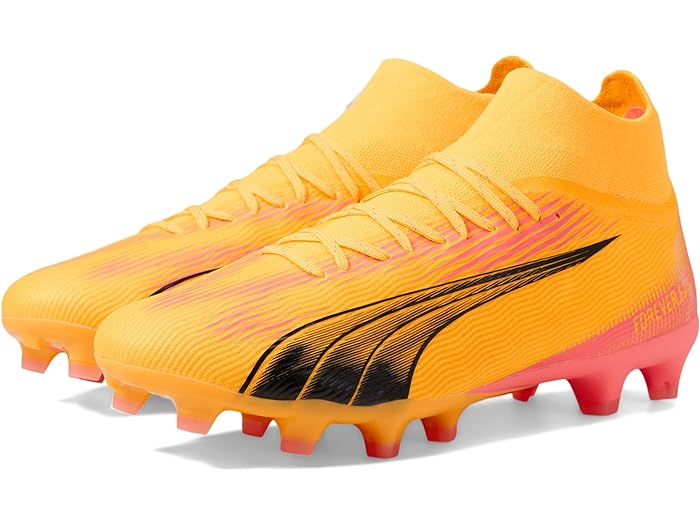 (取寄) プーマ メンズ ウルトラ プロ ファーム グランド/アーティフィシャル グランド PUMA men PUMA Ultra Pro Firm Ground/Artificial Ground Sun Stream/Puma Black/Sunset Glow