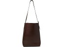 () ChEF fB[X U GbZV oPbg g[g C U[ Madewell women Madewell The Essential Bucket Tote in Leather Chocolate Raisin