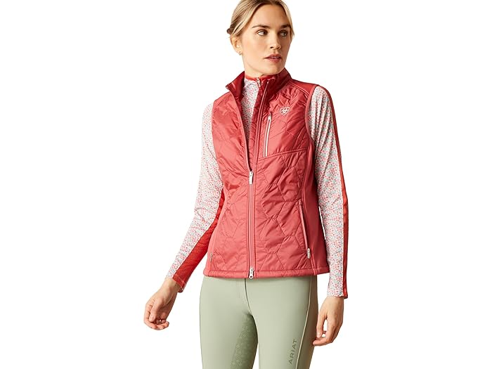 (取寄) アリアット レディース フュージョン インサレーテッド ベスト Ariat women Ariat Fusion Insulated Vest Slate Rose