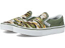 () oY LbY LbY K NVbN Xbv-I (g Lbh) Vans Kids kids Vans Kids K Classic Slip-On (Little Kid) Painted Camo Green/Multi