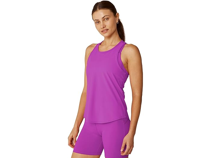 (取寄) ビヨンドヨガ レディース パワービヨンド ライト レジリエント タンク Beyond Yoga women Beyond Yoga Powerbeyond Lite Resilient Tank Violet Berry