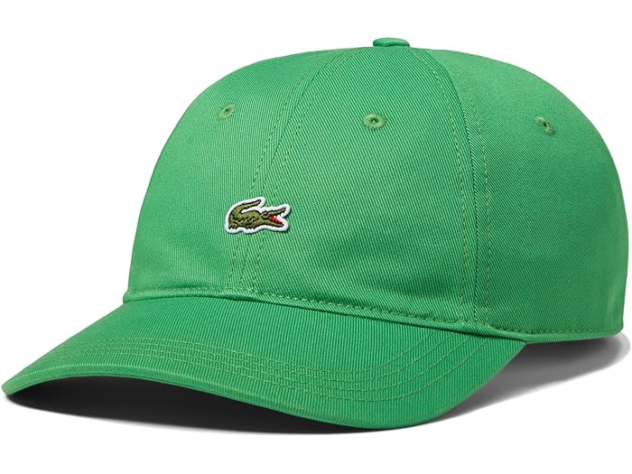 (取寄) ラコステ ソリッド ミニ クロップ キャップ Lacoste Lacoste Solid Mini Crop Cap Tarragon