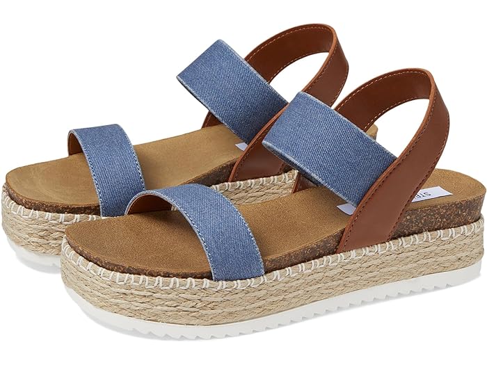 (取寄) スティーブマデン レディース ジャクリン サンダル Steve Madden women Steve Madden Jaklin Sandal Denim Multi