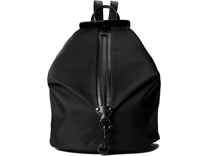 () xbJ~Rt fB[X W{ Wbvh iC obNpbN Rebecca Minkoff women Rebecca Minkoff Jumbo Zipped Nylon Backpack Black