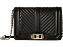 () xbJ~Rt fB[X VFu Lebh X[ u NX{fB Rebecca Minkoff women Rebecca Minkoff Chevron Quilted Small Love Crossbody Black