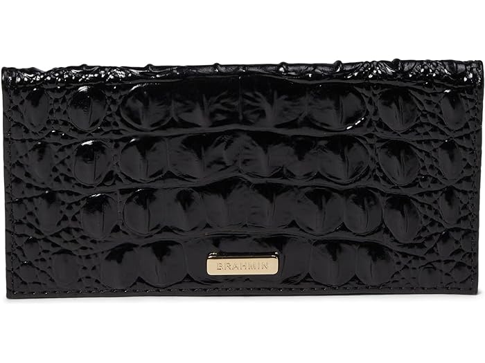 (取寄) ブラーミン メルボルン コーデリア チェックブック Brahmin Brahmin Melbourne Cordelia Checkbook Black