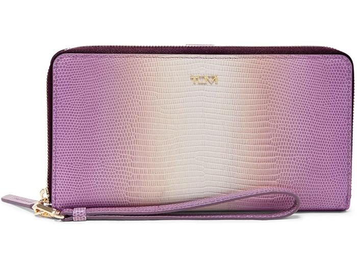 (取寄) トゥミ レディース トラベル ウォレット Tumi women Travel Wallet Moonlight/Purple Ombre