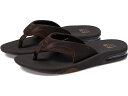 (取寄) リーフ メンズ ファニング レザー Reef men Fanning Leather Dark Brown