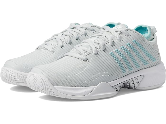 (取寄) ケースイス レディース ハイパーコート シュプリーム K-Swiss women K-Swiss Hypercourt Supreme Barely Blue/White/Blueglow