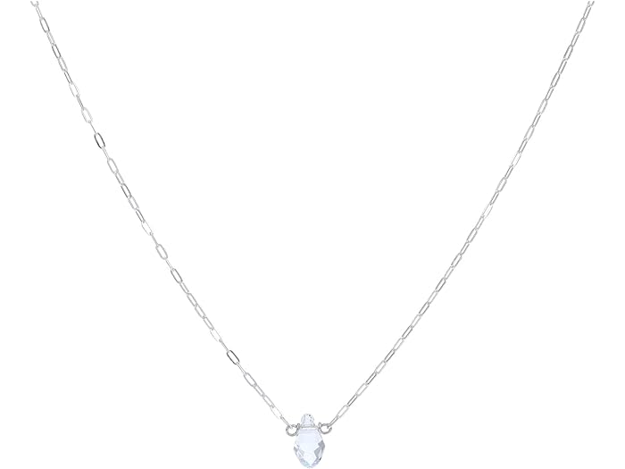 ドギャード (取寄) ドギャード レディース アイ am クリスタル ネックレス Dogeared women Dogeared I Am Crystal Necklace Silver