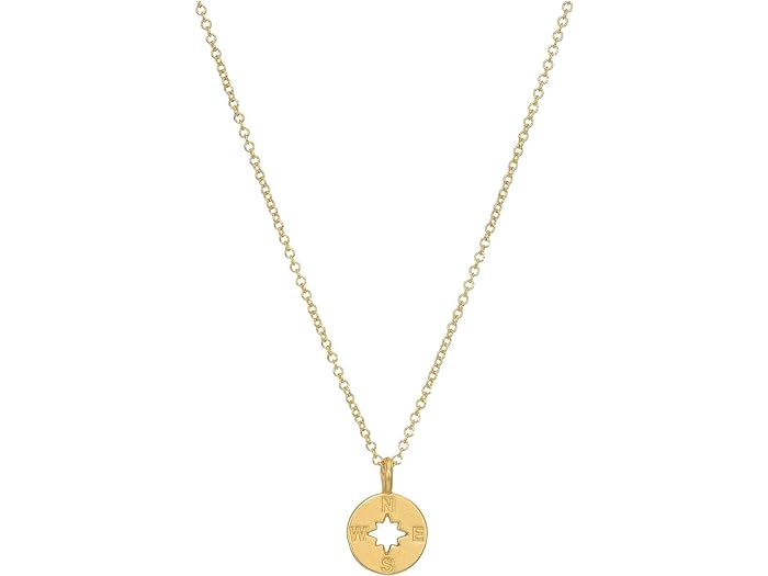 ドギャード (取寄) ドギャード レディース ゴーイング プレイシズ コンパス リマインダー ネックレス Dogeared women Dogeared Going Places Compass Reminder Necklace Gold Dipped