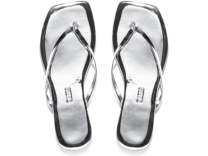 () ƥ ǥ  ȥ ꡼ ߥ顼 TKEES women Square Toe Lily Mirror Ch...