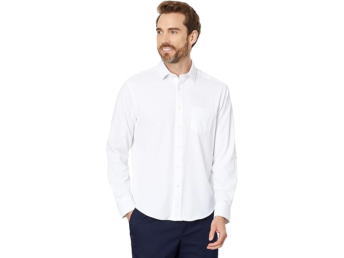 (取寄) アンタックイット メンズ リンクル フリー パフォーマンス ジロンド シャツ UNTUCKit men UNTUCKit Wrinkle Free Performance Gironde Shirt White