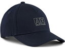 (取寄) アルマーニエクスチェンジ メンズ AX ボックス ロゴ ベースボール キャップ 帽子 Armani Exchange men Armani Exchange AX Box Logo Baseball Cap Blue Navy
