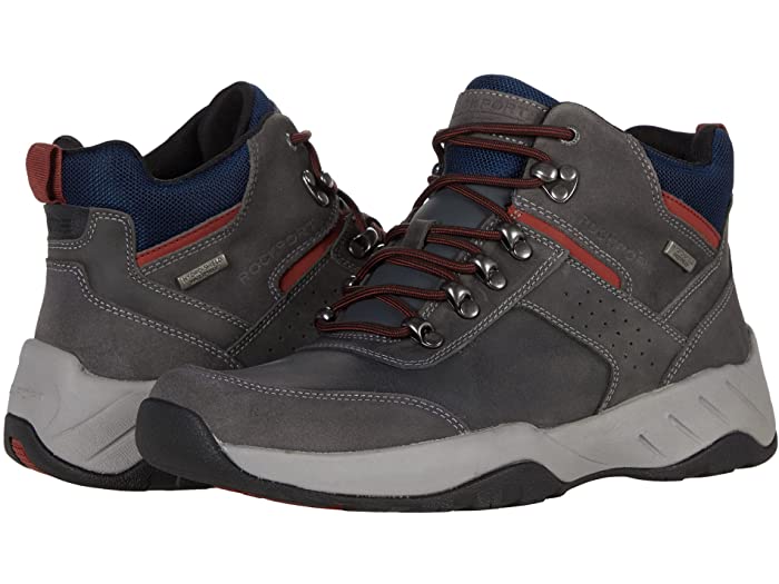 (取寄) ロックポート メンズ XCS スプルース ピーク ウォータープルーフ ハイカー Rockport men XCS Spruce Peak Waterproof Hiker Steel Grey