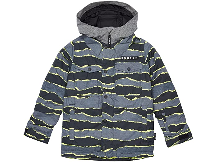 (取寄) バートン キッズ ボーイズ ボーイズ ジャケット (リトル キッズ/ビッグ キッズ) Burton Kids boys Boys Uproar Jacket (Little Kids/Big Kids) Torn Stripe