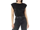 () _iLj[[N fB[X X[uX V_[ pbh Te VF gbv DKNY women DKNY Sleeveless Shoulder Pad Satin Shell Top Black