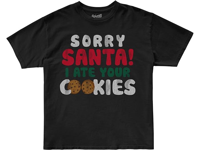 (取寄) オリジナルレトロブランド キッズ キッズ ソーリー サンタ クルー ネック ティー (トドラー) The Original Retro Brand Kids kids The Original Retro Brand Kids Sorry Santa Crew Neck Tee (Toddler) Black