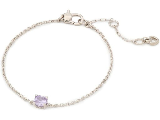 (取寄) ケイトスペード レディース ソリティア ブレスレット Kate Spade New York women Solitaire Bracelet Lavender/Silver (取寄) ケイトスペード レディース ソリティア ブレスレット Kate Spade New York women Solitaire Bracelet Lavender/Silver