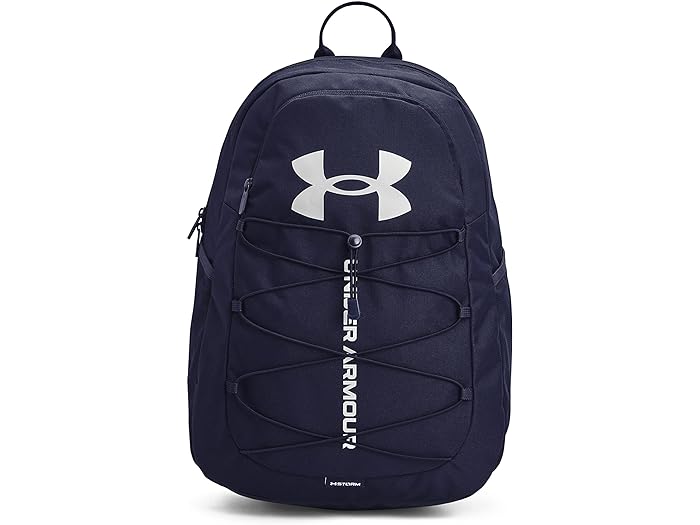 (取寄) アンダーアーマー ハッスル スポーツ バックパック Under Armour Hustle Sport Backpack Midnight Navy/Metallic Silver