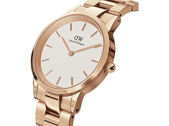 (取寄)ダニエルウェリントン32ミリアイコニックリンクブレスレットウォッチDanielWellington32mmIconicLinkBraceletWatchRoseGold/White