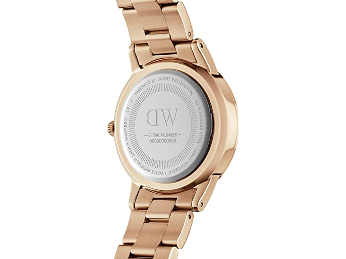 (取寄)ダニエルウェリントン32ミリアイコニックリンクブレスレットウォッチDanielWellington32mmIconicLinkBraceletWatchRoseGold/White