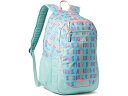 (取寄) アディダス ファウンデーション 6 バックパック adidas Foundation 6 Backpack Hall Pass Semi Flash Aqua/Pink Spark(4)