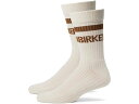 (取寄) ビルケンシュトック コットン クルー ストライプ ソックス Birkenstock Cotton Crew Stripe Socks Eggshell