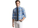 (取寄) ラルフローレン メンズ クラシック フィット プレイド オックスフォード シャツ Polo Ralph Lauren men Classic Fit Plaid Oxford Shirt Blue Multi(4)