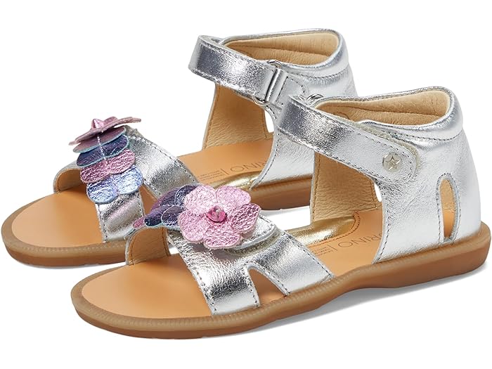 (取寄) ナチュリーノ ガールズ ダシア (トドラー/リトル キッド) Naturino girls Dacia (Toddler/Little Kid) Silver