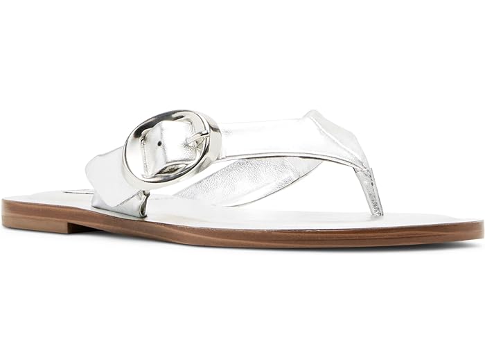 (取寄) スティーブマデン レディース レイズ Steve Madden women Rays Silver Leather