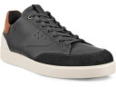(取寄) エコー メンズ ストリート ライト コート ECCO men Street Lite Court Black/Cognac/Limestone