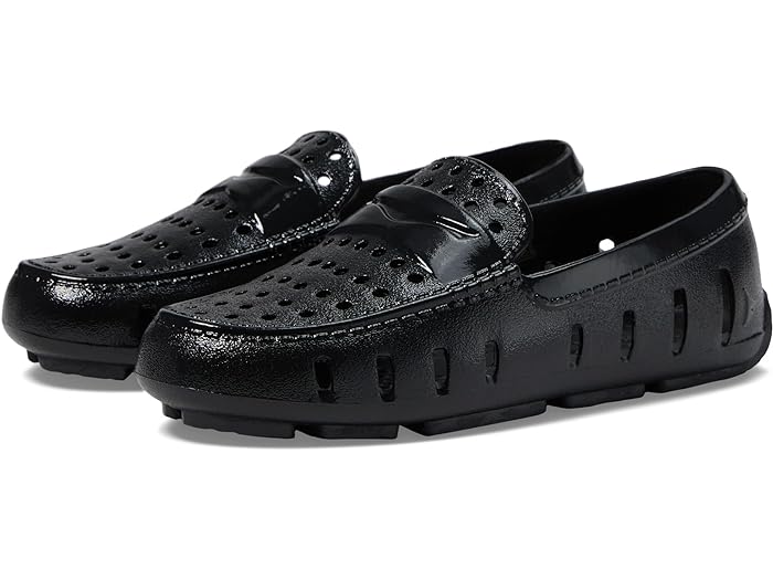 (取寄) フローファ キッズ キッズ プロディジー ドライバ (トドラー/リトル キッド/ビッグ キッド) Floafers Kids kids Prodigy Driver (Toddler/Little Kid/Big Kid) Black Patent/Black