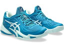 (取寄) アシックス レディース コート FF 3 ASICS women Court FF 3 Teal Blue/White