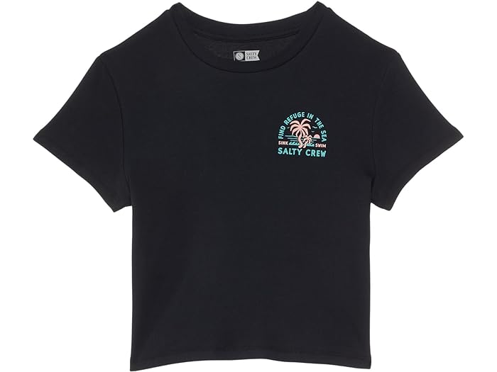 (取寄) ソルティ クルー レディース グッド タイムズ ベビー ティー Salty Crew women Good Times Baby Tee Black