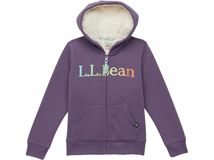 (取寄) エルエルビーン キッズ シャルパラインド ブーディ (リトル キッズ) L.L.Bean kids L.L.Bean Sherpa-Lined Hoodie (Little Kids) Muted Purpleのサムネイル