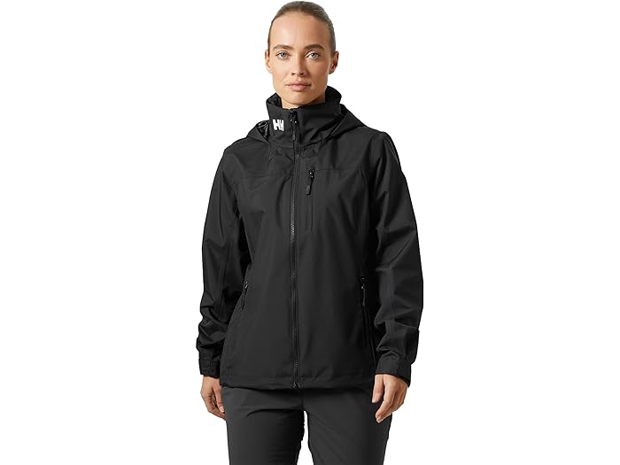 (取寄) ヘリーハンセン レディース クルー フーデット ジャケット 2.0 Helly Hansen women Crew Hooded Jacket 2.0 Black
