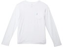 (取寄) ジョニー-O キッズ ボーイズ ブレナン ロング スリーブ T-シャツ (リトル キッズ/ビッグ キッズ) johnnie-O Kids boys johnnie-O Kids Brennan Long Sleeve T-Shirt (Little Kids/Big Kids) White