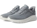 (取寄) スケッチャーズ スニーカー メンズ ボブス スクアッド カオス - デイリー ハイプ ハンズフリー スリップインズ BOBS from SKECHERS men Bobs Squad Chaos - Daily Hype Hands Free Slip-Ins Gray